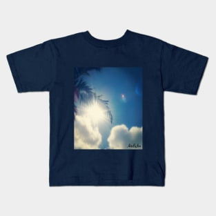 Glare in sky Kids T-Shirt